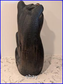 Large 16 Big Sky Carvers Bear with Fish D U Feet Wood Carving by Jeff Fleming