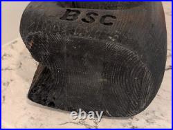 Large 16 Big Sky Carvers Bear with Fish D U Feet Wood Carving by Jeff Fleming