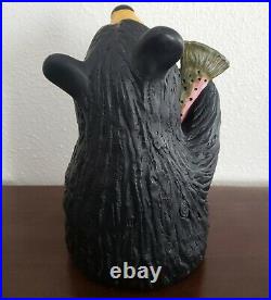 Large Bearfoots Bears By Jeff Fleming Tony With Fish Grand 11.5 Big Sky Carvers