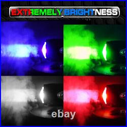 Laser RGBW Whip Lights Sky Tracer Round Spot Pods Overlanding Identifier ATV UTV