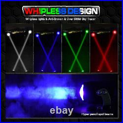 Laser RGBW Whip Lights Sky Tracer Round Spot Pods Overlanding Identifier ATV UTV