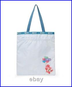 LeSportsac x Care Bears Large Emerald Tote Care Bears Rainbow Sky Japan NEW