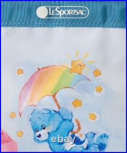 LeSportsac x Care Bears Large Emerald Tote Care Bears Rainbow Sky Japan NEW