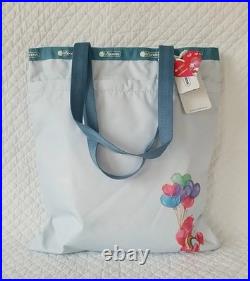 Lesportsac × Care Bears Large Emerald Tote Rainbow Sky NWT 80s Cartoons Toys