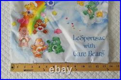 Lesportsac × Care Bears Large Emerald Tote Rainbow Sky NWT 80s Cartoons Toys