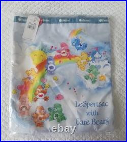 Lesportsac × Care Bears Large Emerald Tote Rainbow Sky NWT 80s Cartoons Toys