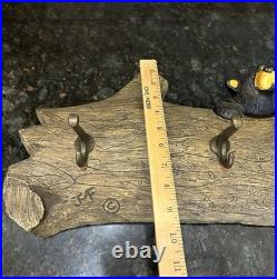 Lg Big Sky Carvers Jasper Bear Coat Rack Jeff Fleming Bearfoots Wall Hanger 26 Lg Big Sky Carvers Jasper Bear Coat Rack Jeff Fleming Bearfoots Wall Hanger 26