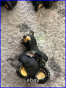 Lot Of 3 Bearfoots Bears Jeff Fleming 2 Bart & 1 Fuzz Lot Of 3 Bearfoots Bears Jeff Fleming 2 Bart & 1 Fuzz