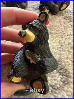 Lot Of 3 Bearfoots Bears Jeff Fleming 2 Bart & 1 Fuzz Lot Of 3 Bearfoots Bears Jeff Fleming 2 Bart & 1 Fuzz