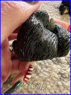 Lot Of 3 Bearfoots Bears Jeff Fleming 2 Bart & 1 Fuzz