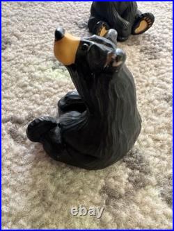 Lot Of 3 Bearfoots Bears Jeff Fleming 2 Bart & 1 Fuzz