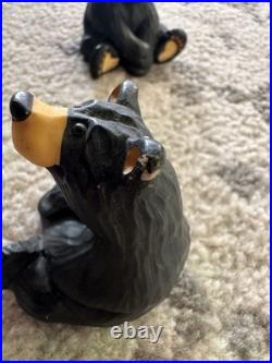 Lot Of 3 Bearfoots Bears Jeff Fleming 2 Bart & 1 Fuzz