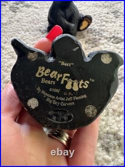 Lot Of 3 Bearfoots Bears Jeff Fleming 2 Bart & 1 Fuzz