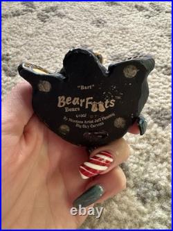 Lot Of 3 Bearfoots Bears Jeff Fleming 2 Bart & 1 Fuzz Lot Of 3 Bearfoots Bears Jeff Fleming 2 Bart & 1 Fuzz