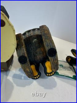 Lot of 4 Big Sky Carvers Jeff Fleming, Bearfoots Figurines Lot of 4 Big Sky Carvers Jeff Fleming, Bearfoots Figurines