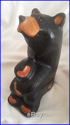 Lucy Big Sky Carvers Wood Bear 15.25 tall Excellent Condition