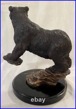 Marc Pierce Big Sky Carvers Yona Bear Original numbered Sculpture A715 Cabin Art