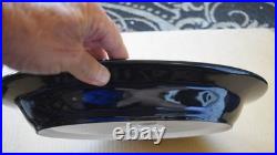 NEW BIG SKY CARVERS BLACK BEAR CASSEROLE DISH PLATTER 15.5 BRUSHWERKS Stunning