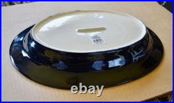 NEW BIG SKY CARVERS BLACK BEAR CASSEROLE DISH PLATTER 15.5 BRUSHWERKS Stunning