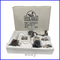 NEW Beartivity 7-PC Nativity Set Bearfoots Big Sky Carvers Jeff Flemming RETIRED