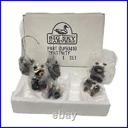 NEW Beartivity 7-PC Nativity Set Bearfoots Big Sky Carvers Jeff Flemming RETIRED