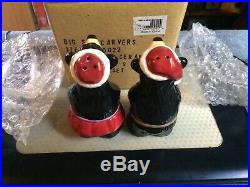NEW Big Sky Carvers Ma and Pa Bears Christmas Salt & Pepper Shakers in Box 50022