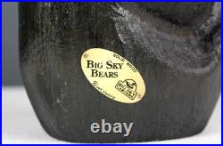 NEW! Jeff Fleming Bearfoots Mikey wood carved bear 13 Big Sky Carvers A-426