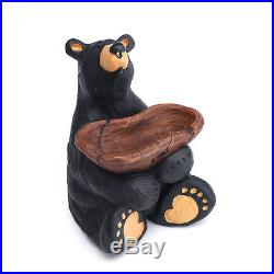 New Big Sky Carvers Jeff Fleming Bearfoots Bear Figurine Bear Play