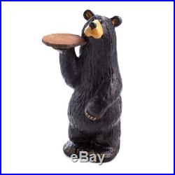 New Big Sky Waiter Bear Grand Figurine