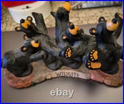 New Big sky carvers made in MT, Bearfoots wildlife figurine by Jeff Fleming