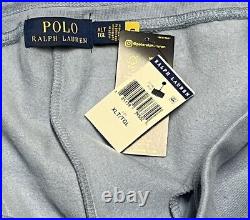 New XLTall Polo Ralph Lauren Sky Light Blue Orange Bear Shorts