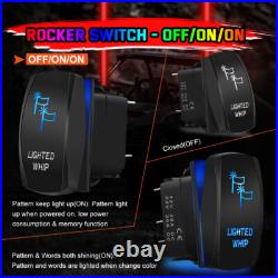 Pair Laser LED Whip Light Pods Overlanding Offroad Marine Boat UTV Sky Tracer 2