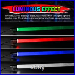 Pair Laser LED Whip Light Pods Overlanding Offroad Marine Boat UTV Sky Tracer 2