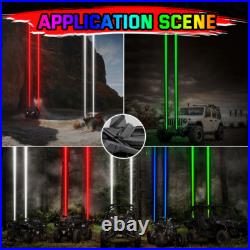 Pair Laser LED Whip Light Pods Overlanding Offroad Marine Boat UTV Sky Tracer 2