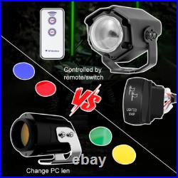 Pair Laser LED Whip Light Pods Overlanding Offroad Marine Boat UTV Sky Tracer 2