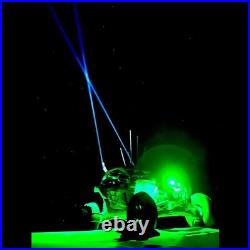 Pair Laser LED Whip Light Pods Overlanding Offroad Marine Boat UTV Sky Tracer 2