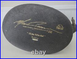 REPAIRED Marc Pierce Home Schooled Bear + Cubs Fishing Sculpture Big Sky Carvers