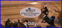 Rare BearFoots By Jeff Fleming 12 Days Of Christmas Artist Stamped JMF