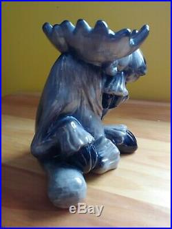 Rare Big Sky Carvers Bearfoots Mooses by Phyllis Driscoll Moose Coin Bank