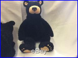 Rare Walking Bearfoot Bears 1996 Big Sky Carvers 14 Stuffed Posable Plush