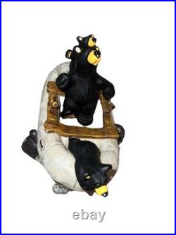 River Rafters BEARFOOTS by Jeff Fleming Big Sky Carvers LIMITED NUMBERED E8884 River Rafters BEARFOOTS by Jeff Fleming Big Sky Carvers LIMITED NUMBERED E8884