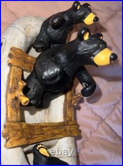 River Rafters BEARFOOTS by Jeff Fleming Big Sky Carvers LIMITED NUMBERED E8884 River Rafters BEARFOOTS by Jeff Fleming Big Sky Carvers LIMITED NUMBERED E8884