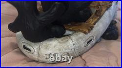 River Rafters BEARFOOTS by Jeff Fleming Big Sky Carvers LIMITED NUMBERED E8884 River Rafters BEARFOOTS by Jeff Fleming Big Sky Carvers LIMITED NUMBERED E8884