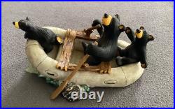 River Rafters BEARFOOTS by Jeff Fleming Big Sky Carvers See Description