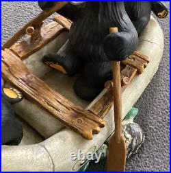 River Rafters BEARFOOTS by Jeff Fleming Big Sky Carvers See Description