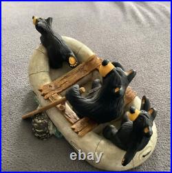 River Rafters BEARFOOTS by Jeff Fleming Big Sky Carvers See Description