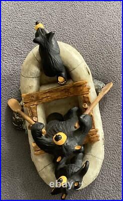 River Rafters BEARFOOTS by Jeff Fleming Big Sky Carvers See Description