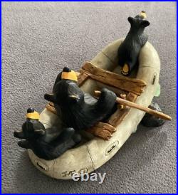 River Rafters BEARFOOTS by Jeff Fleming Big Sky Carvers See Description