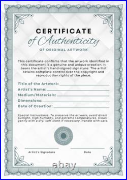 Sailboat in the Sky Neo Expressionist Original Wall Art Canvas 14x11