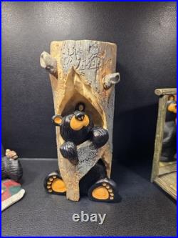 Set of 3 Big Sky Carvers Bear Foots Bears by Artist Jeff Fleming